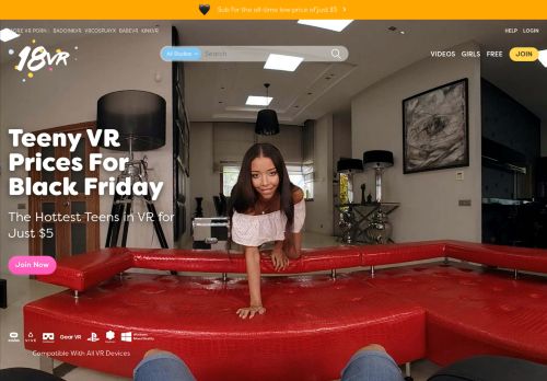 18VR: Teen VR Porn Videos